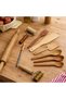 Ki̇f Nex Wood Master Chef 10 Piece Wooden Kitchen Set - 2