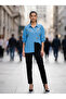 Stone Embroidered Ke Linen Versi̇ze Shirt - 2