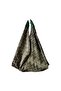 Hande Dizayn Valentine's Mother's Day Green Infinity Zigzag Line Patterned Origami Model Shoulder Bag