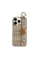 Apple iPhone 14 Pro Compatible Case Teddy Silicone Case Beige - 2