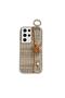 Samsung Galaxy S21 Ultra Compatible Case Teddy Silicone Case Beige - 2