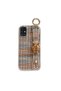 Samsung Galaxy A51 Compatible Case with Teddy Bear Detail, Tweed Silicone Case, Orange - 2