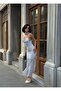Premium Trend Scarf and Polka Dot Piece Ruffled Strap Chiffon Dress - 7
