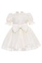 Baby Girl Lace Evening Dress, Hair Band Gift, Luxury Birthday Premium Special Occasion - 4