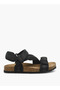 Boys Textured Hook & Loop Strap Sandals - 2
