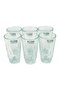 6 pcs Glass Long Tumbler Set - 3
