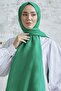 Cotton Crochet Hijab Shawl - Green - 3