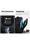Rolling Laptop Backpack for Travel with Underseat Carry On Trolley Design Waterproof Oxford Fabric Fits 14 Inch Laptop, Black - 6