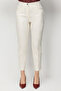 High Waist Slim Leg Trousers - 3
