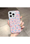 iPhone 16 Pro Compatible Camera Protected Anti-Shock Aesthetic Print Patterned Transparent Silicone Case - 2
