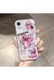iPhone 16E Compatible Camera Protected Anti-Shock Aesthetic Print Patterned Transparent Silicone Case - 2