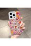 حافظة من السيليكون الشفاف متوافقة مع هاتف iPhone 15 Pro، مزودة بطباعة جمالية مضادة للصدمات منقوش - 2