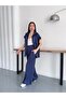 Women's Tracksuit with Zipper Vest Set Wide Leg Pants Oversized Comfortable Two-Piece Set