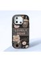 Redmi 12C Compatible Camera Protected Black Soft Silicone Phone Case Cover Cute Bear Patterned