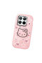Mi 15t Pro Compatible Hello Kitty Patterned Camera Protected Pink Soft Silicone Phone Case - 4