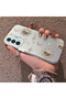 Samsung Galaxy M15 Compatible Gold Tone Star Patterned Acrylic Material Phone Case - 2