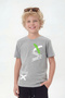 X Yazılı Printed Round Neck Short Sleeve Boys' T-Shirt - 5