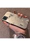 Oppo A15/A15S Compatible Gold Tone Star Patterned Acrylic Material Phone Case - 2