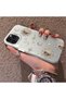 حافظة هاتف متوافقة مع iPhone 11 Pro مصنوعة من مادة Gold Tone Star منقوش أكريليك - 3