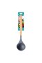 Silicone Soup Ladle with Wooden Handle - 2