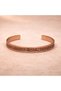 Dual Prayer Copper Bracelet with Verse Written Handmade Copper Bracelet Men Women Healing Bracelet