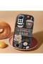 Case for Redmi Note 12 Pro 4g Compatible with Camera Protected Black Soft Silicone Phone Case Cover Cute Bear Patterned - 2