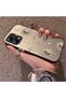 Redmi Note 12 5g Compatible Gold Tone Star Patterned Acrylic Material Phone Case - 3