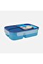 To-Go Polypropylene Plastic Lunch Box, 980 ml, Blue - 2