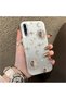 Samsung Galaxy A50/A50S/A30S Compatible Golden Tone Star Patterned Acrylic Material Phone Case