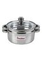 2 Layer Stainless Steel Steamer, 2L - 3