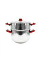 Stainless Steel Steamer, 24 cm - 2