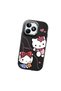 حافظة هاتف من السيليكون الناعم باللون الأسود متوافقة مع كاميرا Realme Note 50 Hello Kitty منقوش - 3