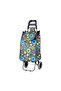 Printed Shopping Cart Trolley, Assorted