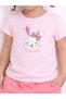 Infant Girls’ 2-Piece Set – Bunny Face Top & Bow Detail Shorts - 3
