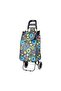 Printed Shopping Cart Trolley, Assorted - 2