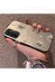 Samsung Galaxy A15 4G/5G Compatible Gold Tone Star Patterned Acrylic Material Phone Case - 3