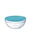 Temp Stackable Bowl with Teal Lid, 20 cm