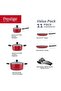 Non Stick Cookware Set, 11 pcs - 2