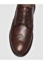 EVA Sole Genuine Leather Brown Lace-Up Men's Casual Shoes - 6