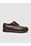 EVA Sole Genuine Leather Brown Lace-Up Men's Casual Shoes