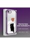 iPhone 7/8/Se 2020 2022 Compatible Transparent Four Corner Silicone Coated Glossy Edge Case - 4