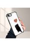 iPhone 7/8/Se 2020 2022 Compatible Transparent Four Corner Silicone Coated Glossy Edge Case - 5