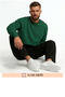 Men's White Inner Outer H Genuine Leather Lace-Up S Sneakers Shoes - 6