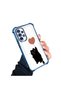Samsung Galaxy A52/A52S Compatible Transparent Four Corner Silicone Coated Glossy Edge Case - 2
