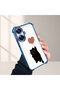 Realme C55 Compatible Transparent Four Corner Silicone Coated Glossy Edge Case - 4