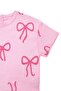 Baby Girl Pink Bow Patterned Shorts 2-Piece Set - 5