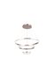 MİLAN ÜÇLÜ LED SARKIT AVİZE, KROM - 2