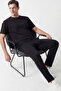 Oversized Short Sleeve Loose Men's Two-Piece Comfortable Cut Casual Summer Suit - 3