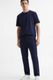 Oversized Short Sleeve Loose Men's Two-Piece Comfortable Cut Casual Summer Suit - 3