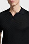 Wool Blend Regular Fit Polo Collar Short Sleeve Sweater Men's Sweater Em004307 Af24573 Uc0 - 4